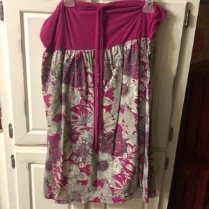 Strapless short dress